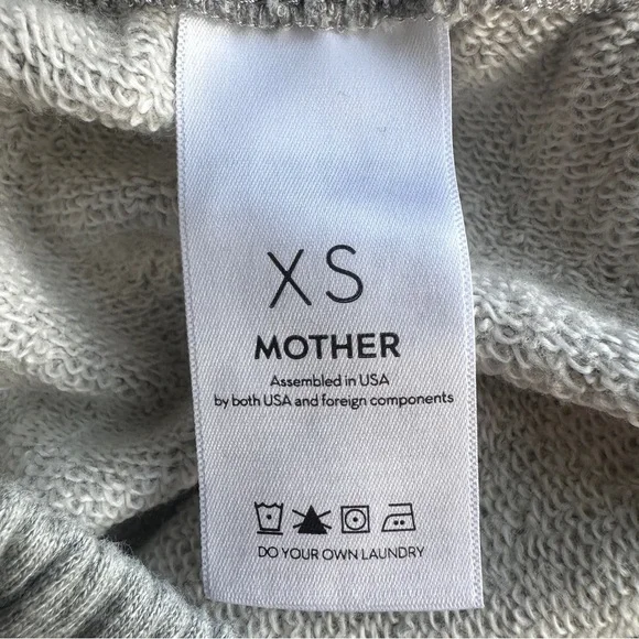 NWT MOTHER DENIM Women's Sz XS Move It Bender Ankle Jogger Gray 100% Cotton $158 - Picture 10 of 14